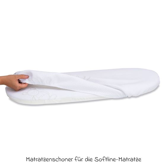 Hartan Matratzenschoner für Matratze Softline Klima - Weiß