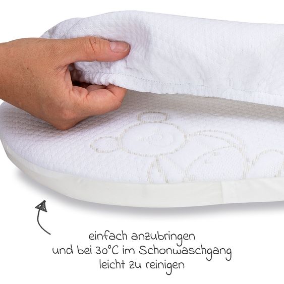 Hartan Matratzenschoner für Matratze Softline Klima - Weiß