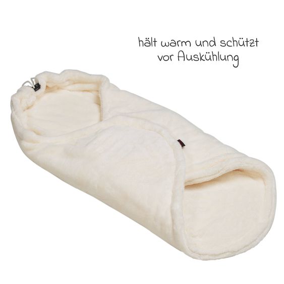 Hartan Pucknest warme Rundum-Kuscheleinlage für Kombitasche & Falttasche - Beige