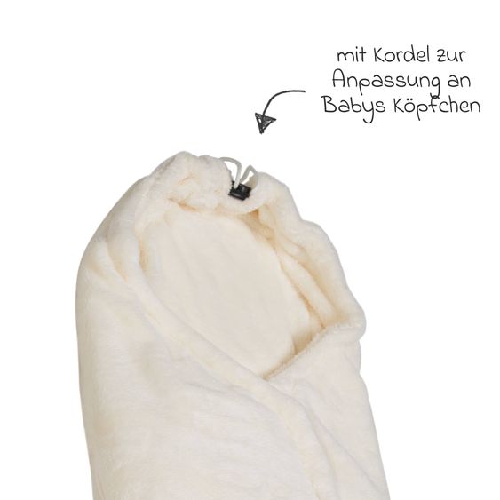 Hartan Pucknest warme Rundum-Kuscheleinlage für Kombitasche & Falttasche - Beige