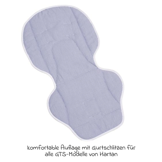 Hartan Wendeauflage Cozy Casual für alle GTS-Modelle - Navy Stripes