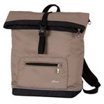 Wickelrucksack Space Bag Casual Rolltop inkl. Wickelauflage, Schmutztasche & Flaschenhalter - Happy Feet