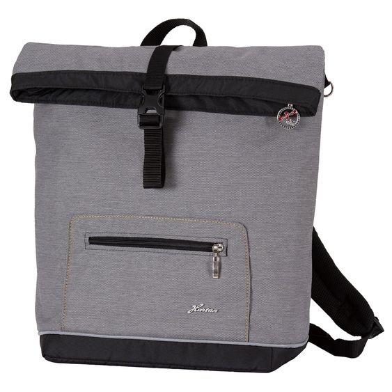 Hartan Wickelrucksack Space Bag Casual Rolltop inkl. Wickelauflage, Schmutztasche & Flaschenhalter - Little Zoo