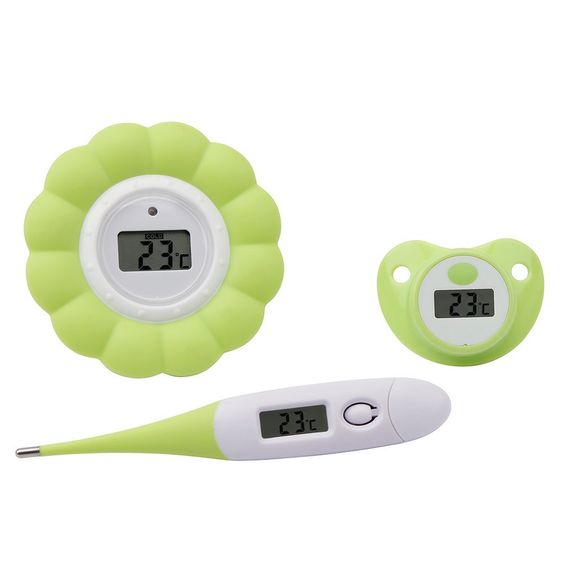 Hartig + Helling 3-tlg. Thermometer-Set - BS 38 - Grün