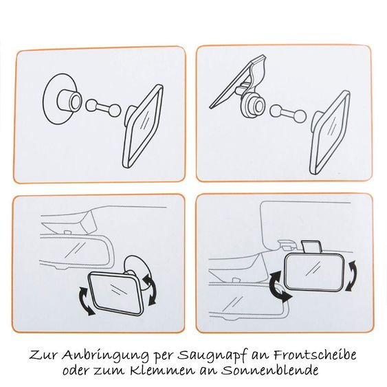 Hartig + Helling Auto-Rückspiegel BS 863