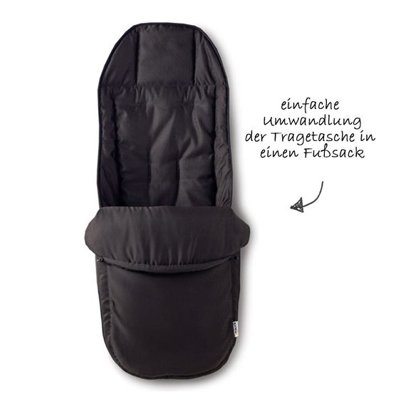 Hauck 2 in 1 Tragenest - Black