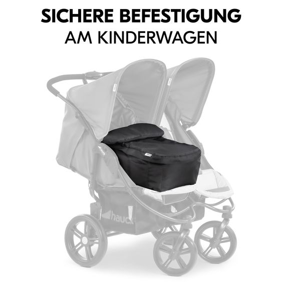 Hauck Nido con barella 2 in 1 - Nero