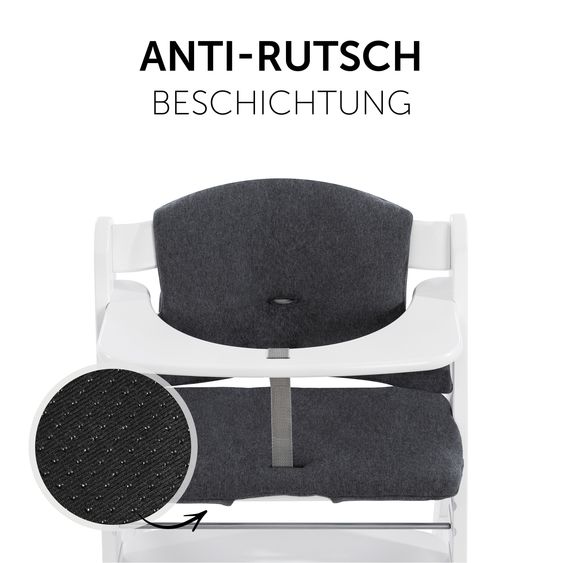 Hauck Set risparmio 2 pz Alpha Plus Seggiolone + Cuscino Deluxe - Nero