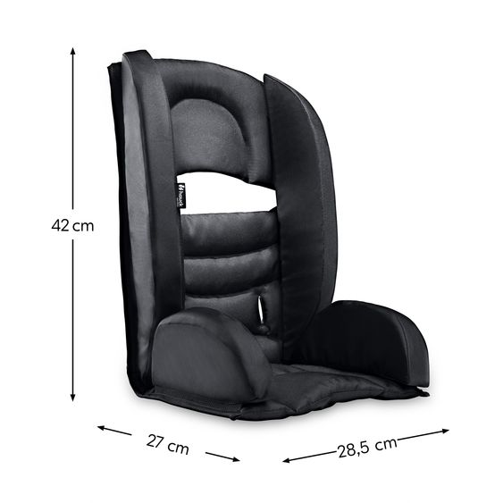 Hauck Set risparmio 2in1 Rimorchio bici Dryk Duo - per 2 bambini (fino a 44 kg) - Rimorchio bici & Passeggino cittadino - incl. 2 cuscini per sedile - Ocean Green