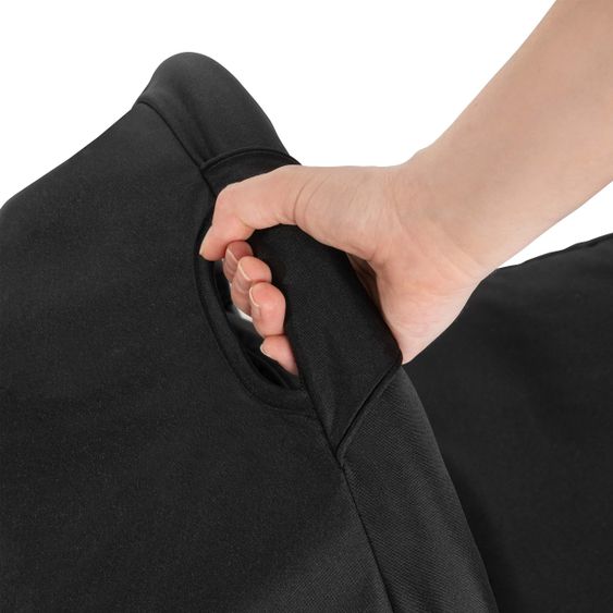 Hauck 3in1 Kinderwagen-Set Rapid 4 Trioset (bis 25 kg) inkl. Babyschale Comfort Fix - Black