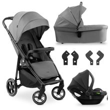 3in1 Kinderwagen-Set Shop N Care Trio Set inkl. Babyschale Drive N Care - Grey