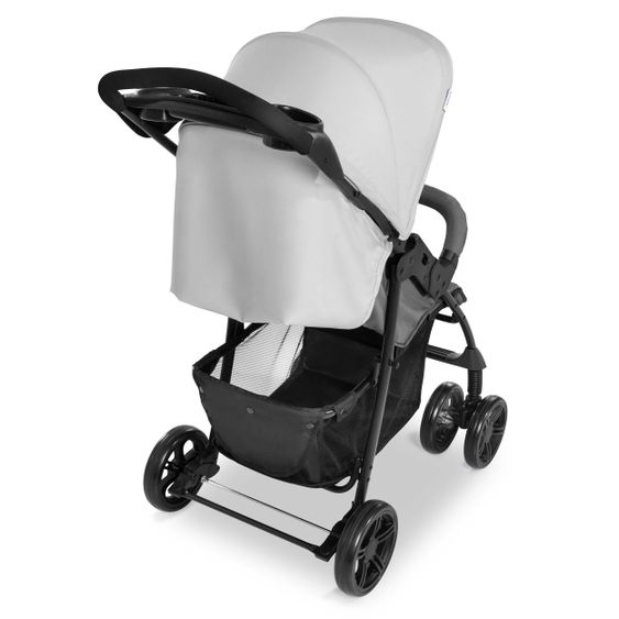 Hauck 3in1 stroller set Shopper Trioset with baby bath, car seat and stroller (up to 25 kg) - Grey