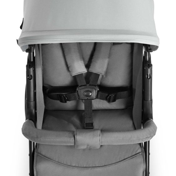 Hauck 3in1 stroller set Shopper Trioset with baby bath, car seat and stroller (up to 25 kg) - Grey