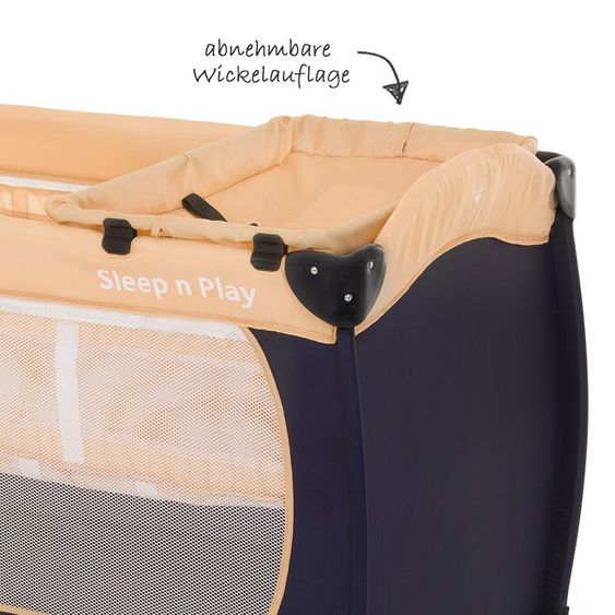 Hauck 4-tlg. Reisebett-Set Sleep'n Play Center - Classic