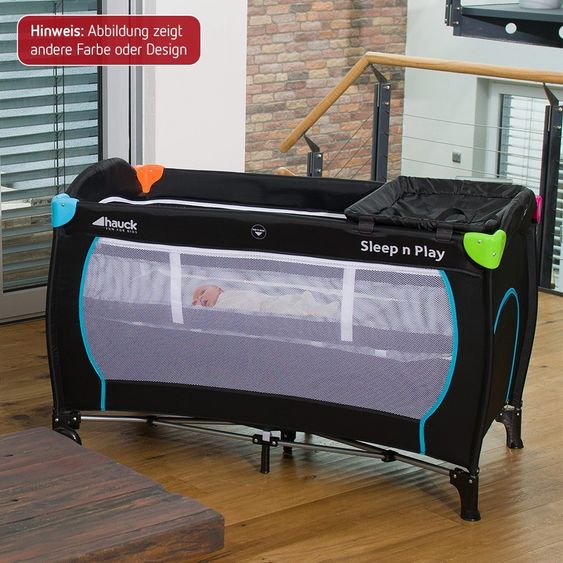 Hauck 4-tlg. Reisebett-Set Sleep'n Play Center - Classic