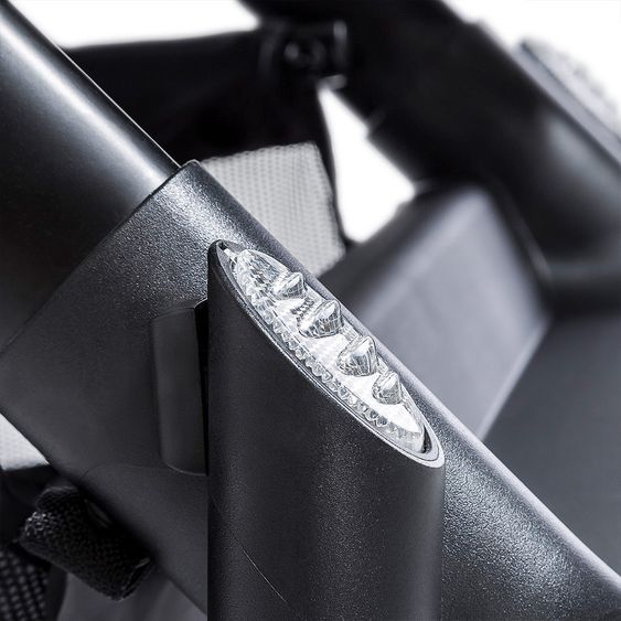 Hauck 4in1 Kinderwagen-Set Apollo inkl. Autositz, Isofix-Base, Babywanne, Sportsitz und XXL Zubehörpaket - Lunar