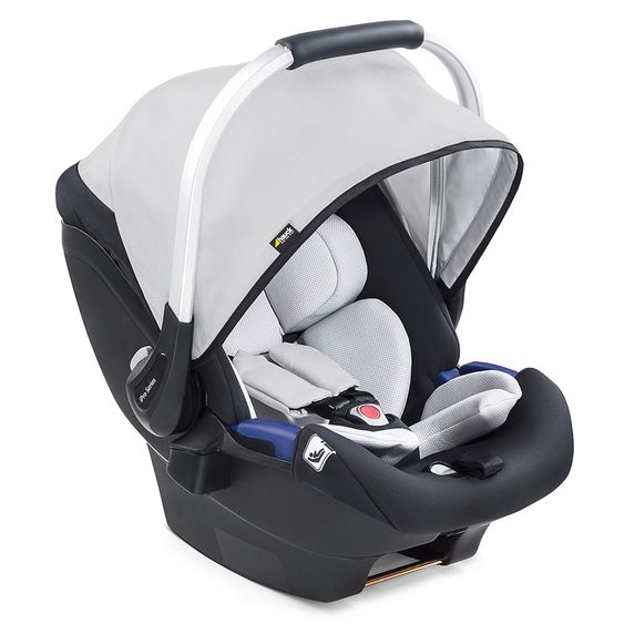 Hauck 4in1 Kinderwagen-Set Apollo inkl. Autositz, Isofix-Base, Babywanne, Sportsitz und XXL Zubehörpaket - Lunar