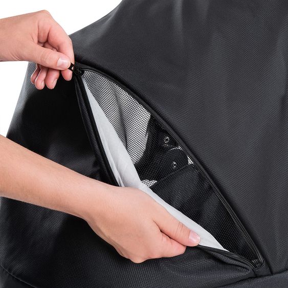 Hauck 4in1 Kinderwagen-Set Eagle 4S Duoset inkl. Autositz, Isofix-Base, Sportwagen, Babywanne & XXL Zubehörpaket - Black Grey