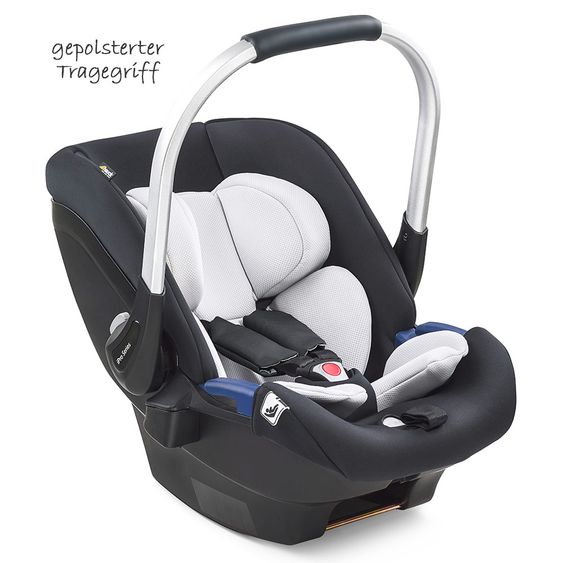Hauck 4in1 Kinderwagen-Set Eagle 4S Duoset inkl. Autositz, Isofix-Base, Sportwagen, Babywanne & XXL Zubehörpaket - Black Grey