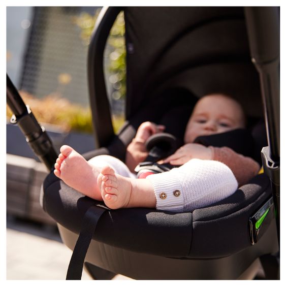 Hauck Set di passeggini 4in1 con seggiolino auto i-Size Drive N Care e base Isofix e set di accessori XXL - Moka