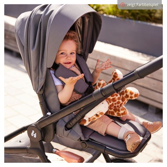 Hauck Set di passeggini 4in1 con seggiolino auto i-Size Drive N Care e base Isofix e set di accessori XXL - Moka