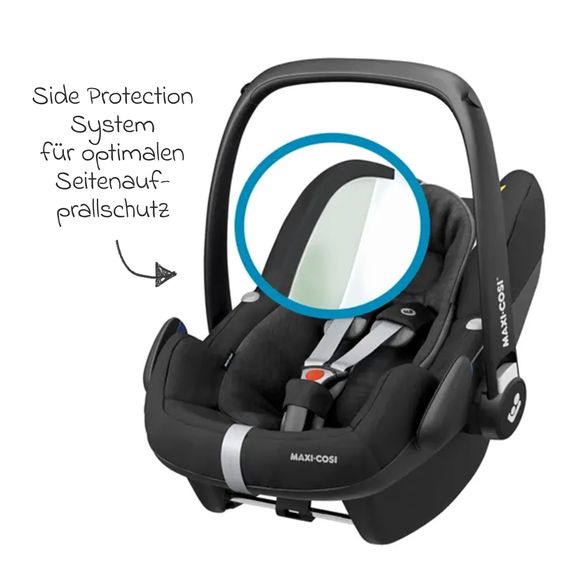 Hauck 4in1 Kinderwagen-Set Move N Care Trio Set inkl. Maxi-Cosi i-Size Pebble Pro & Isofix-Basis FamilyFix3 & XXL Zubehörset - Mocha