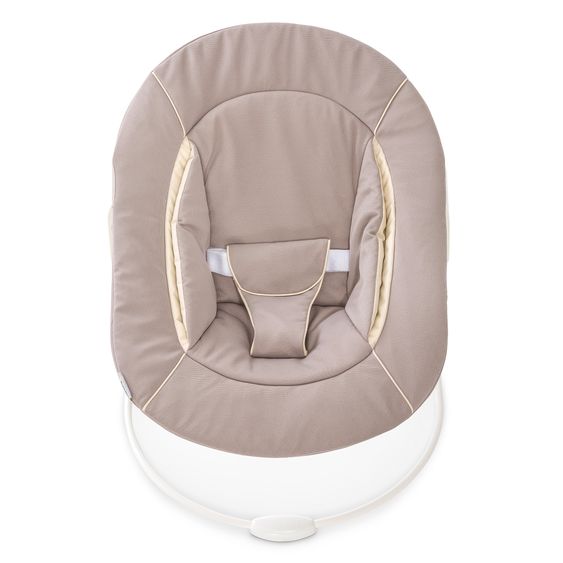 Hauck Alpha Plus 4-pc. Newborn Set - High Chair + 2in1 Newborn Insert & Rocker + Deluxe Seat Cushion - Grey