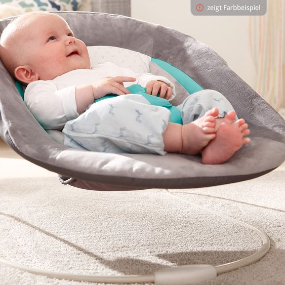 Hauck Alpha Plus Natur 5-tlg. XXL Newborn Set - Hochstuhl + 2in1 Neugeboreneneinsatz + Alpha Tray + Sitzpolster