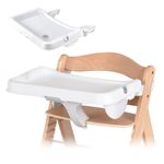 Alpha Tray - 2-teiliges Essbrett & Tisch für Alpha Hochstühle - White