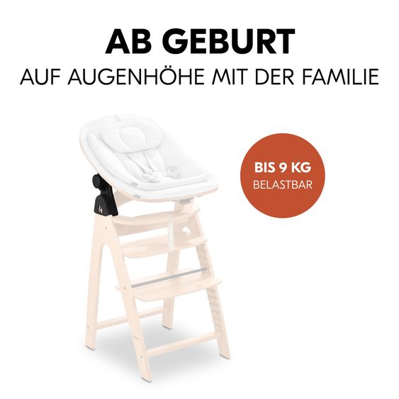 Hauck Arketa Adapter für Highchair Bouncer Eco - Black