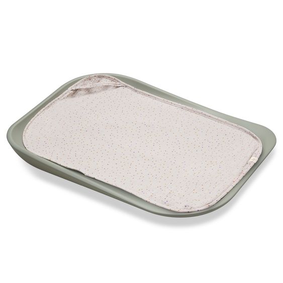 Hauck Auflage / Topper für Wickelauflagen wie Change N Clean - Beige Dots