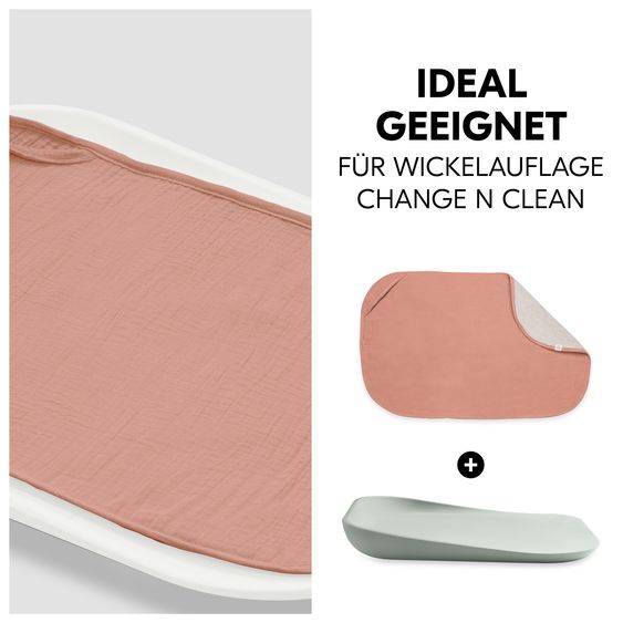 Hauck Auflage / Topper für Wickelauflagen wie Change N Clean - Cork