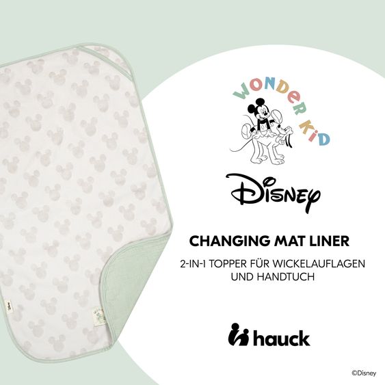 Hauck Auflage / Topper für Wickeltisch Mickey - Light Beige