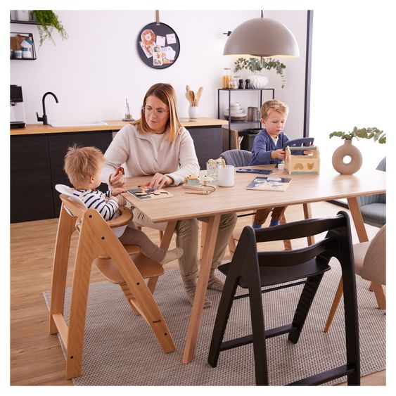 Hauck Baby-Sitz für Hochstühle Highchair Baby Seat (Rückenlehne und Schutzbügel) - White