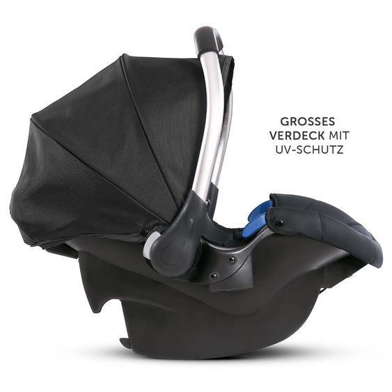 Hauck Babyschale Comfort Fix - Black Grey