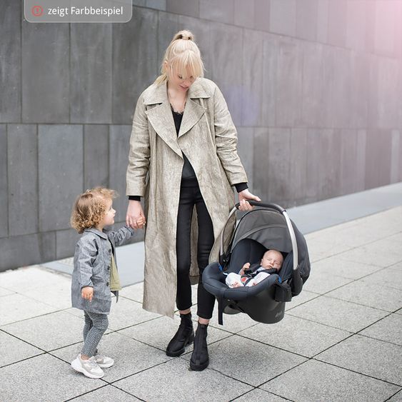 Hauck Babyschale Comfort Fix - Pink Grey