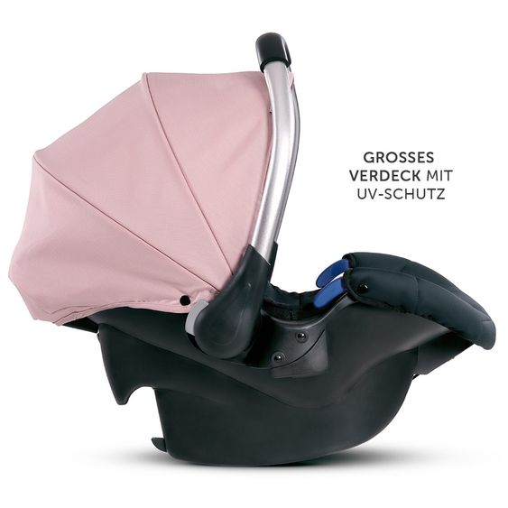 Hauck Babyschale Comfort Fix - Pink Grey