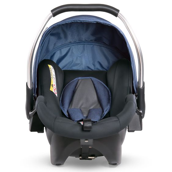 Hauck Babyschale Comfort Fix Set - inkl. Isofix-Base - Denim Grey