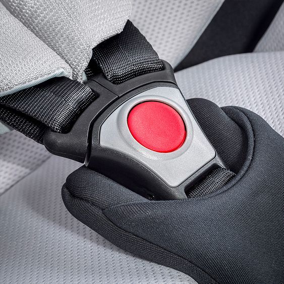 Hauck Babyschale iPro Baby inkl. Isofix Basis iPro Base - i-Size (ab Geburt bis 18 Monate) inkl. Sitzverkleinerer - Lunar