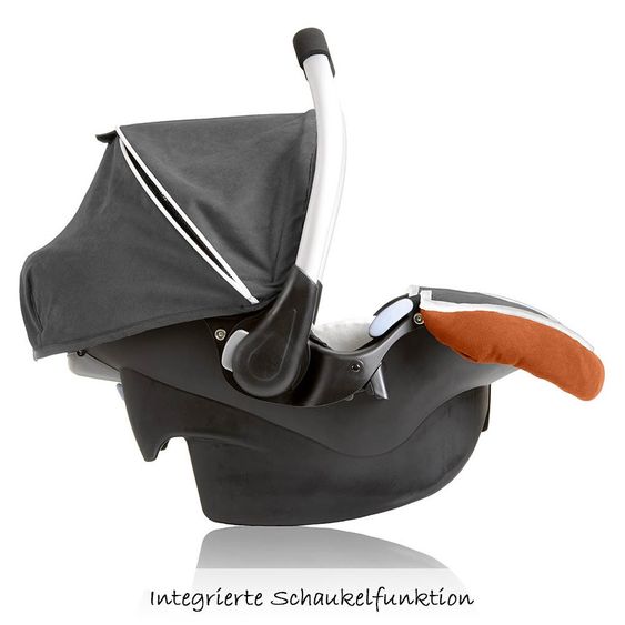 Hauck Babyschale Zero Plus Select - Orange Grey