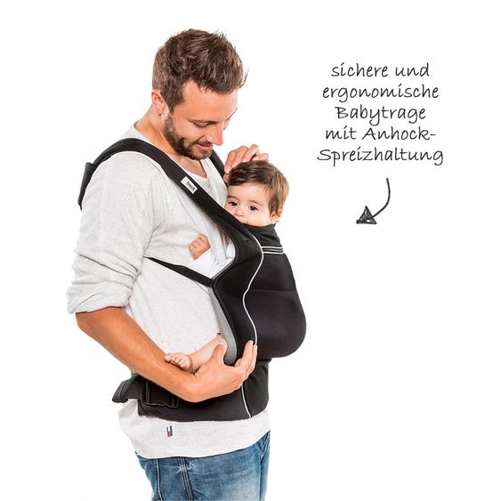Hauck Babytrage Close To Me Carrier - Black