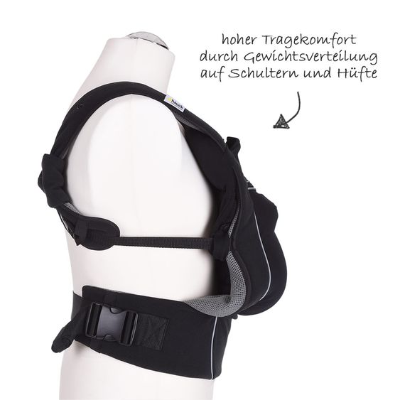 Hauck Babytrage Close To Me Carrier - Black