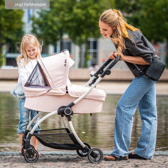 Hauck Babywanne für Buggy Colibri - Melange Beige