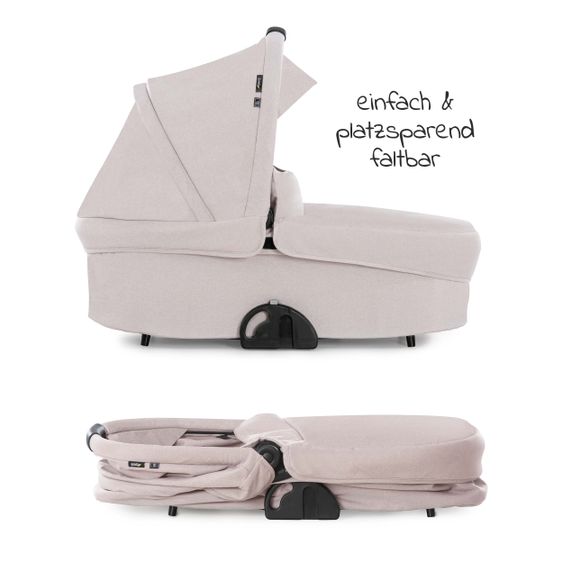 Hauck Babywanne für Buggy Colibri - Melange Beige