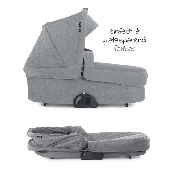 Hauck Baby bath for buggy Colibri - Melange Grey