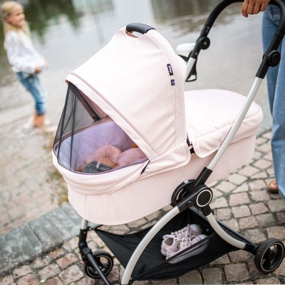 Hauck Babywanne für Buggy Colibri - Melange Rose