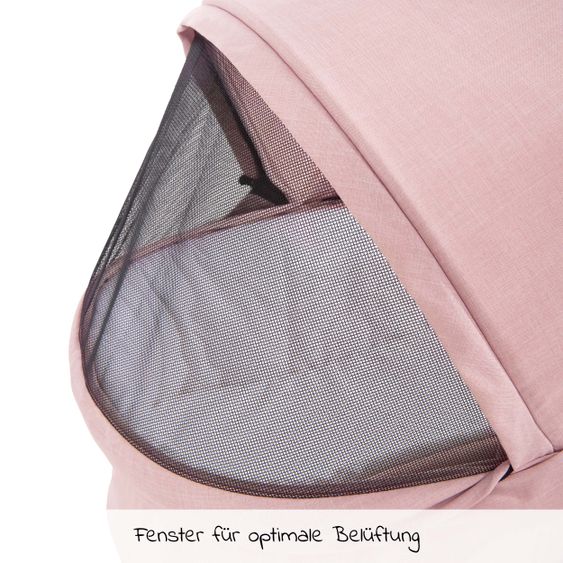 Hauck Babywanne für Buggy Colibri - Melange Rose