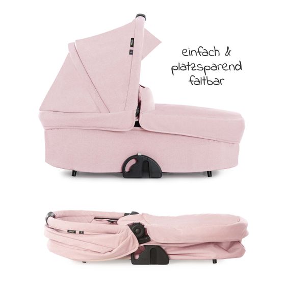 Hauck Babywanne für Buggy Colibri - Melange Rose