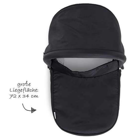 Hauck Babywanne für Eagle 4S Sportwagen - Black Grey