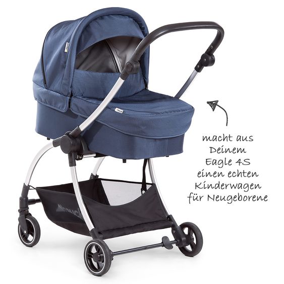 Hauck Babywanne für Eagle 4S Sportwagen - Denim Grey